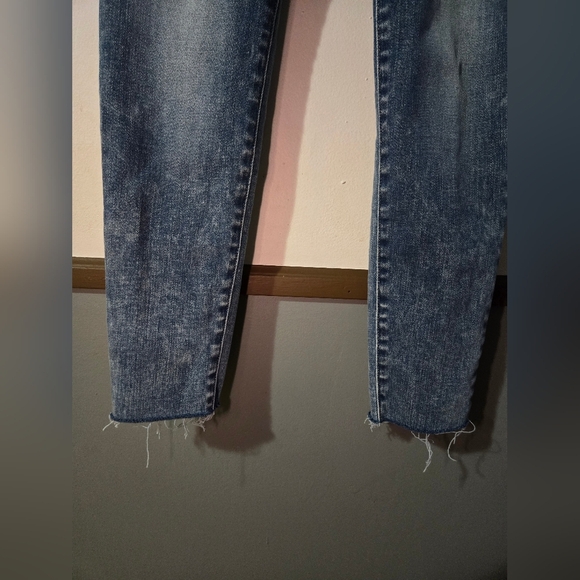 Kancan Jeans Womens 9/28 Skinny Kenzie Lexy Paper Bag Belted Retro Faded Boho - Picture 7 of 8